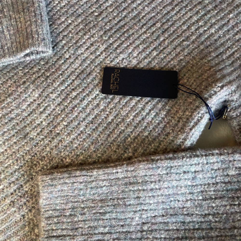Rachel Roy Perfect Blue and Purple (looks Gray) Crewneck Sweater! New w/Tags!